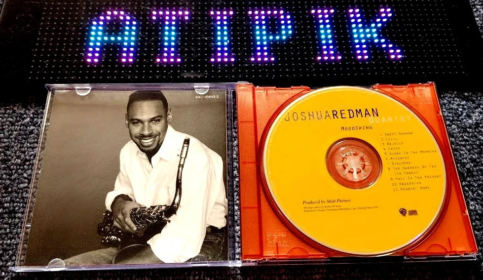 🎷 Joshua Redman - Quartet Moodswing - Rare Import Jazz CD📀 – photo 3